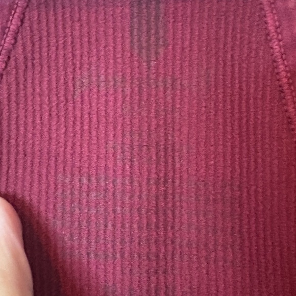 FP Movement by Free People Burgundy Ribbed Bralette EUC - Picture 2 of 5